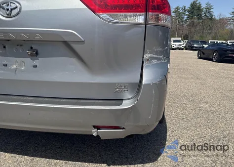 2011 Toyota Sienna Xle из США, поврежденный, VIN 5TDDK3DC3BS007297